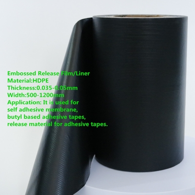 HDPE فيلم تنقش سيليكون المغلفة بطانة الإصدار
