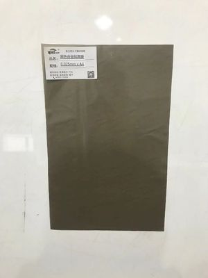 رمادي 0.025mm سيليكون مغلفة 25 ميكرون فيلم الإصدار PET