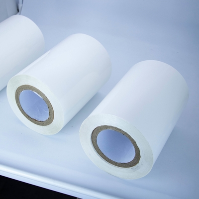 أبيض 0.085mm 85um PET فيلم التصفيح الحراري