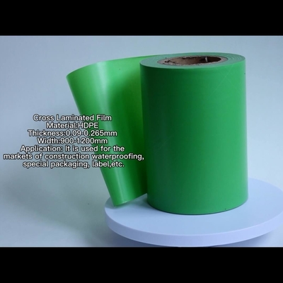 110-140C مقاومة للحرارة الفيلم المصفوف عبر Max.F≥250 N/50mm 200% إطالة دائمة