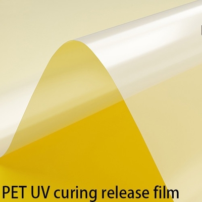 الأشعة فوق البنفسجية علاج فيلم إطلاق PET لتطبيق الشريط
