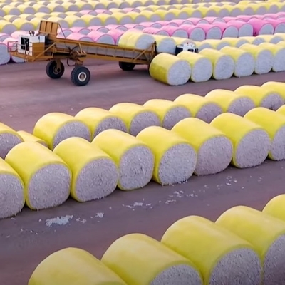 منتقي القطن HDPE 0.09mm مغلفة فيلم التعبئة والتغليف