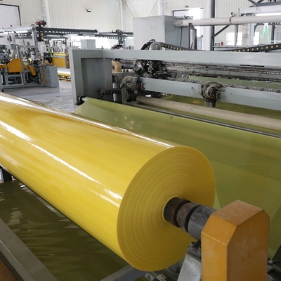 فيلم لف HDPE أصفر 70um للأبعاد للقطن CP770