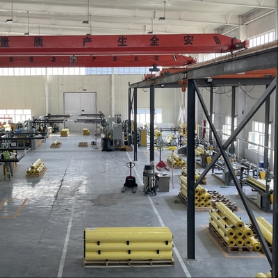 فيلم لف HDPE أصفر 70um للأبعاد للقطن CP770
