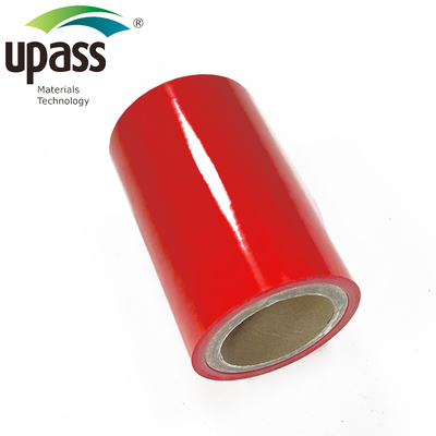 فيلم الإفراج الأحمر MOPP 100x55cm ذات الجانب الواحد المغطى بالسيليكون