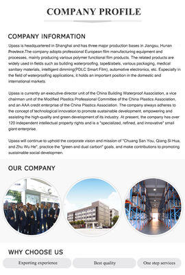 Modern Novel Design Uvioresistant Laminated UF608 Anti-Aging Film