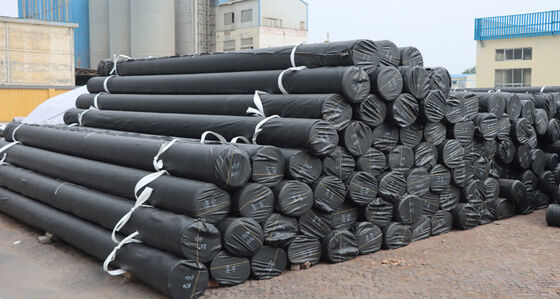 HDPE Geomembrane Liner فيلم بلاستيكي مضاد للتسرب للبركة البحيرة النهر الزراعة السد مكب النفايات تربية الأسماك خزان صب