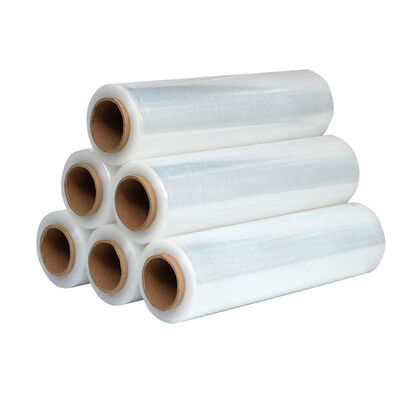 Eco-Friendly Large PE Stretch Film Food Grade Casting 30cm X 50m Heat Resistant Soft Waterproof Supermarket Promotion