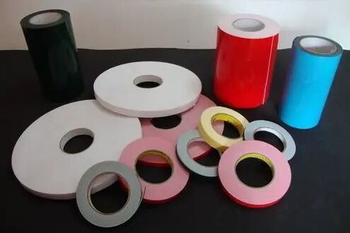 Easy Peeling Double Sided Silicone Coated UV Curing Release Film PP / HDPE / PET Film for Self-Adhesive Blow Molding Cutting