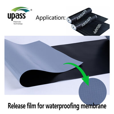 فيلم HDPE عالي القوة 100 ميكرون مغلف بالصليب للحماية من الجليد والماء في التسقيف