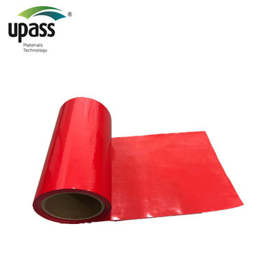 DS الأحمر HDPE سيليكون المغلفة بطانة الإصدار لأشرطة الرغوة